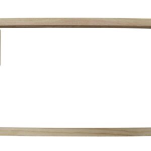 Deep Frames 9 1/8" Grooved Top Bar Grooved Bottom Bar